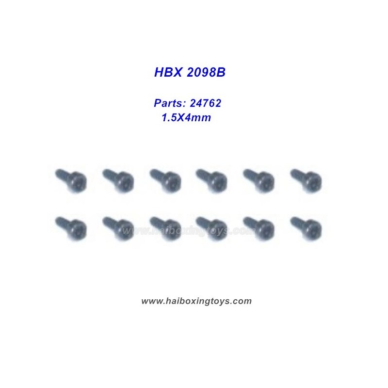 HBX 2098B Devastator Parts 24762 Screw HBX 2098B Devastator Parts 24762 Screw