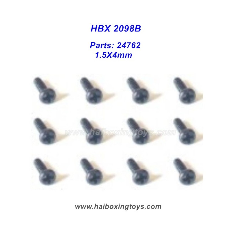HBX 2098B RC Rock Crawler Parts 24762 Screw