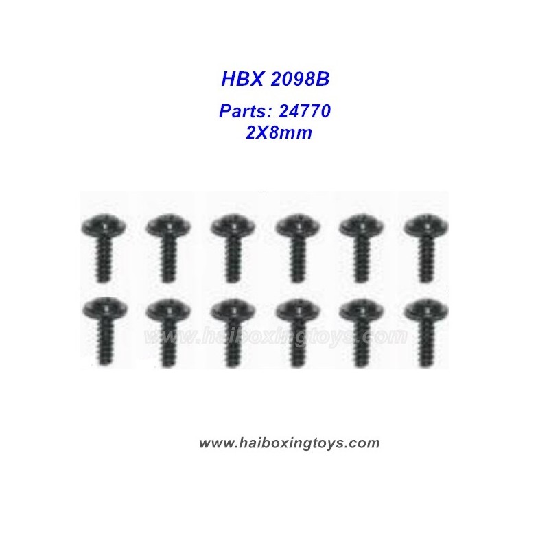 HBX 2098B RC Rock Crawler Parts 24770 Screw