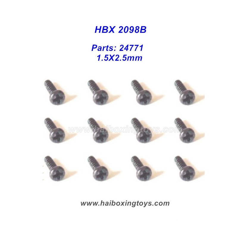 HBX 2098B RC Rock Crawler Parts 24771 Screw