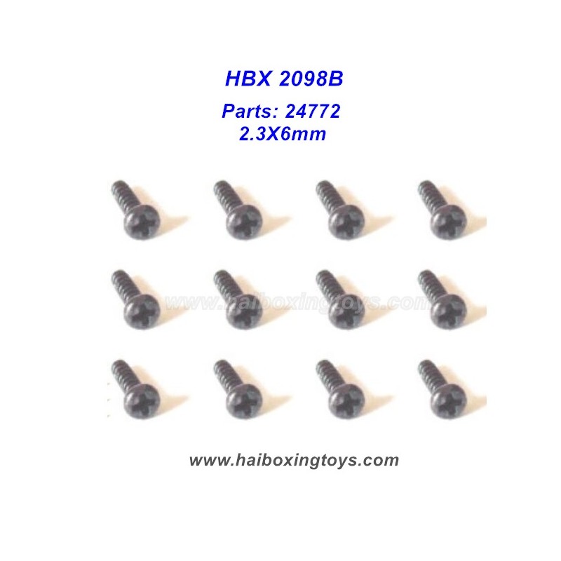 HBX 2098B 1/24 RC Rock Crawler Parts 24772 Screw