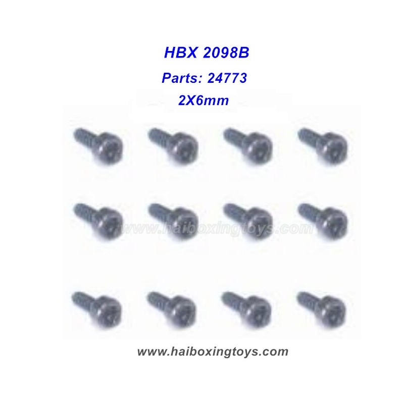 HBX 2098B Devastator Parts 24773 Screw