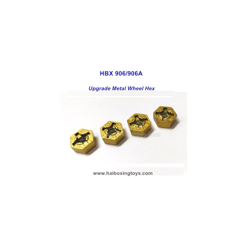 Haiboxing HBX 906 906A Upgrade Metal Wheel Hex.