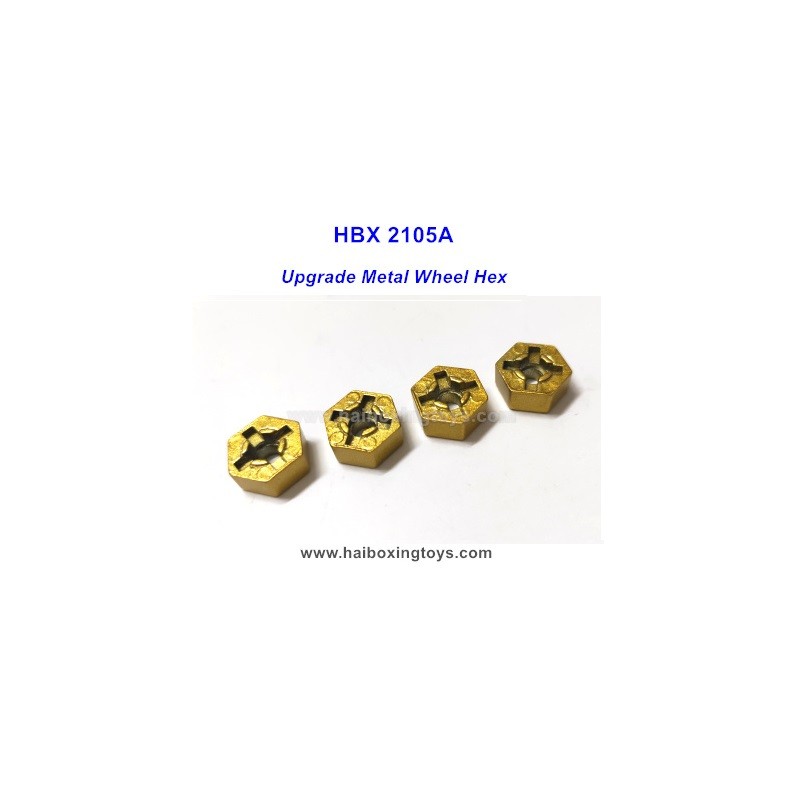 HBX 2105A Upgrade Parts Metal Wheel Hex.